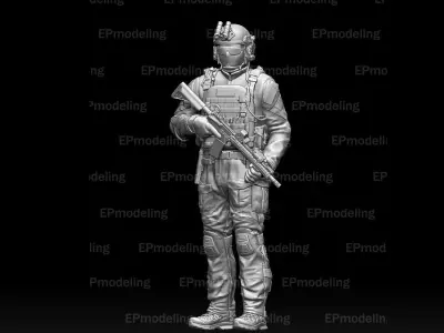 US RANGER SOLDIER 3D print model