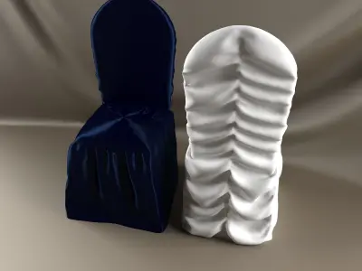 wedding chair Free 3D model