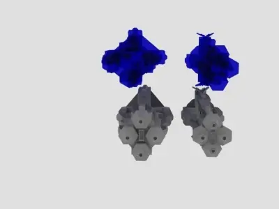 Hologun  Low-poly 3D model