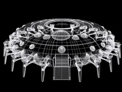 UFO Mothership 3D model