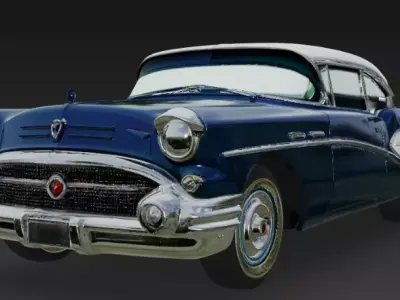 Buick Special 2 Door Sedan 1957 3D model 3D model