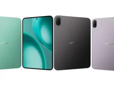 OPPO Pad Mini All Colors 3D model