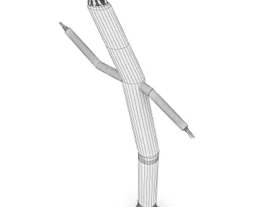 Skydancer pencil 3D model