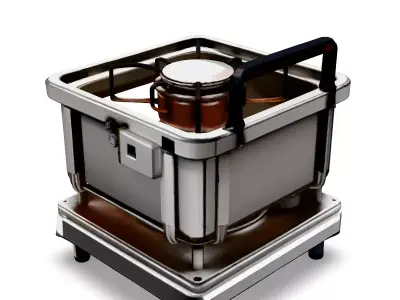 Realistic Portable Camping Stove 3D Model Low-poly 3D model