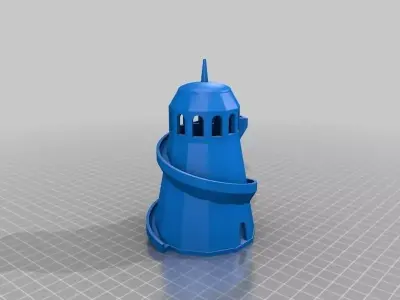 Helter Skelter Free 3D print model