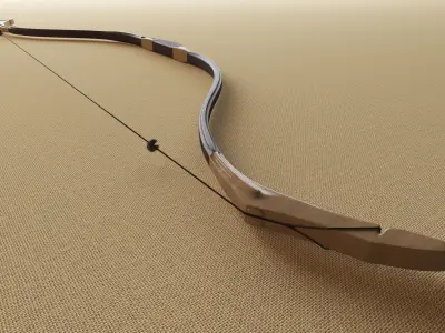 Turkish bow 3D model