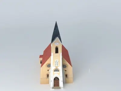 Church in Potoci Bijelo Polje Mostar Free 3D model