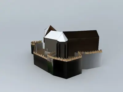 Castle of Siklos - SE Free 3D model