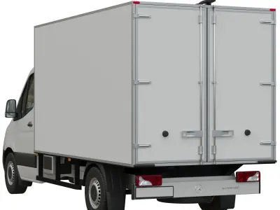 Mercedes-Benz Sprinter REF L2 3D model