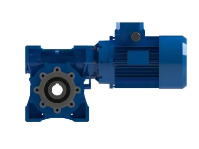 Worm gear motor NMRV 090 3D model