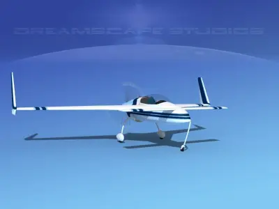 Rutan VariEze V03 3D model