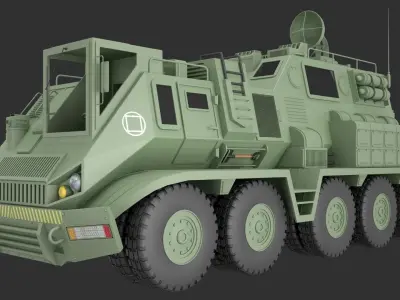 Heavy Vehicle Concept 1 3D model