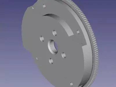 rear part Spinner Mudry Cap10 b 1-4 scale 3D model