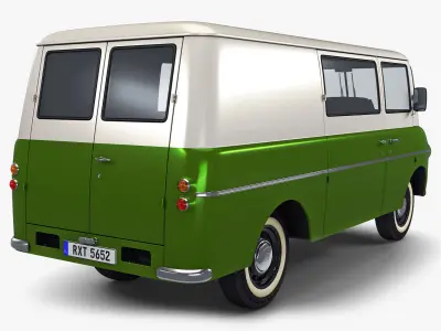 Generic Retro Cargo Van M 1 3D model
