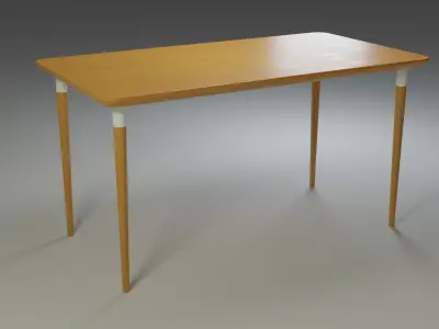 Ikea table ANFALLARE HILVER Free 3D model