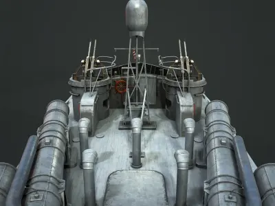 Higgins PT 71 Low-poly 3D model