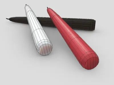 CC0 - Candle Free low-poly 3D model