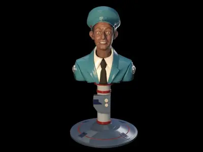 Total Recall Johnny Cab 3D print model