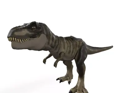 T Rex Dinosaur Toy Low-poly 3D model