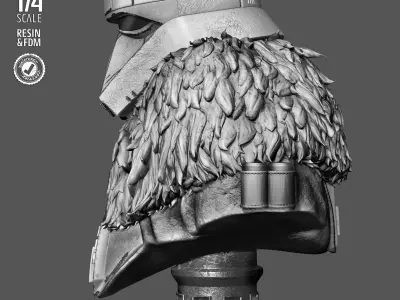 STAR WARS Imperial Rage Trooper Portrait Bust 3D print model
