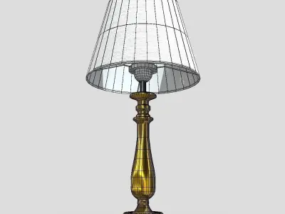 CC0 - Table Lamp 7 Free low-poly 3D model