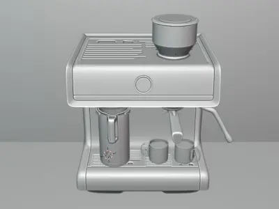 Barsetto Commercial Coffee Maker Machine 3D model