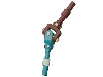 Cardan Joint 3D model