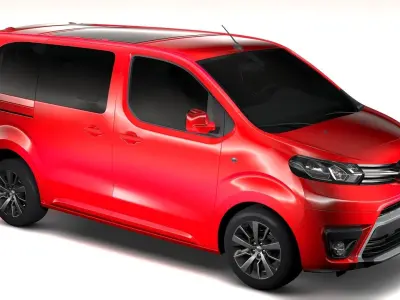 Toyota ProAce Verso L1 2017 3D model