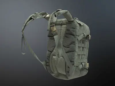 SOLDIER Backpack Tactical Pegasus 3D model