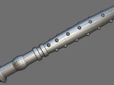 Billy Club Low-poly 3D model