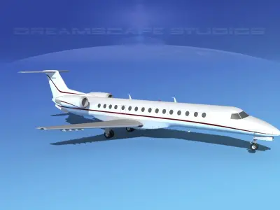 Embraer ERJ-140 Corporate 1 3D model
