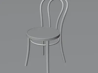 Simple chair Free 3D model