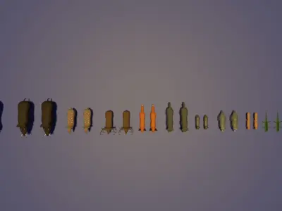 LowPoly Animal Pack Low-poly 3D model