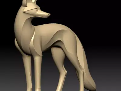 The Fox 3D model