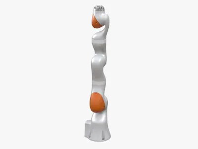 Rounded Robotic Arm 3D model