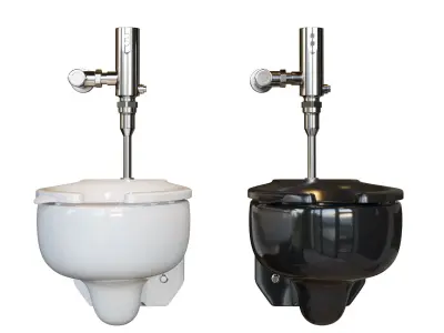 TOTO commercial wall-mounted toilet 3D model