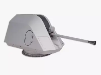 Bofors 57 mm Mk2 3D model