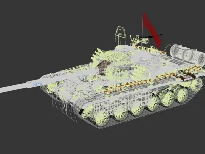 PT 91 Twardy 3D model