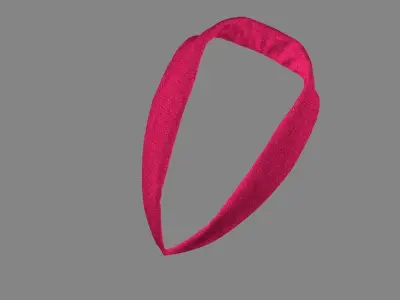 Dress collars scarves and necklaces decorated 3d models 3D model