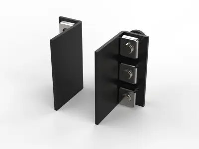 Rack Rail Unit 3D model