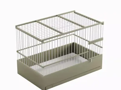 Small Birdcage 02 3D model