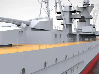 French Algeria 3D model