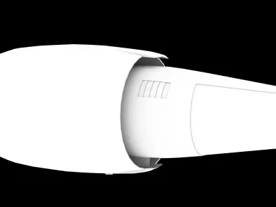 General Electric CF6 80C2 Optimized for Flight simulator use 3D model