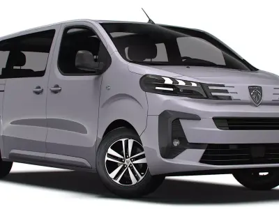 Peugeot e Traveller L2 2024 3D model
