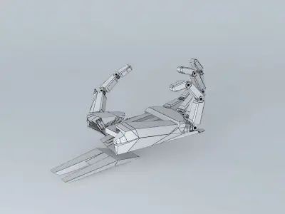 Robot fingers Free 3D model