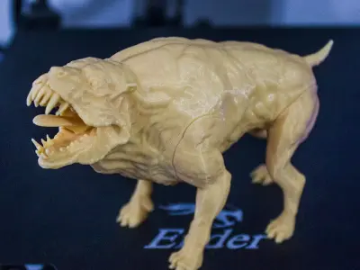 Fallout 4 Mutant Hound 3D print model