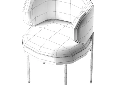 Galotti  Radice Chair Free 3D model