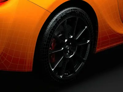Scion FR-S Monogram 86 2020 wheel 3D model