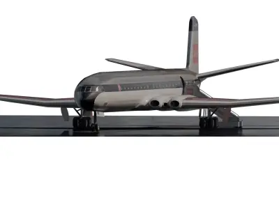 De Havilland DH-106 COMET4B 1960s-1970s 3D model