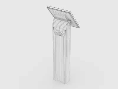 Sci-Fi Kiosk Free 3D model